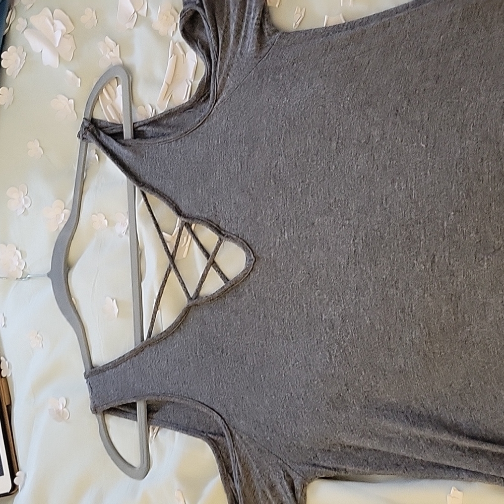 BUNDLE 2 for one price, cold shoulder tops. Bell sleeve